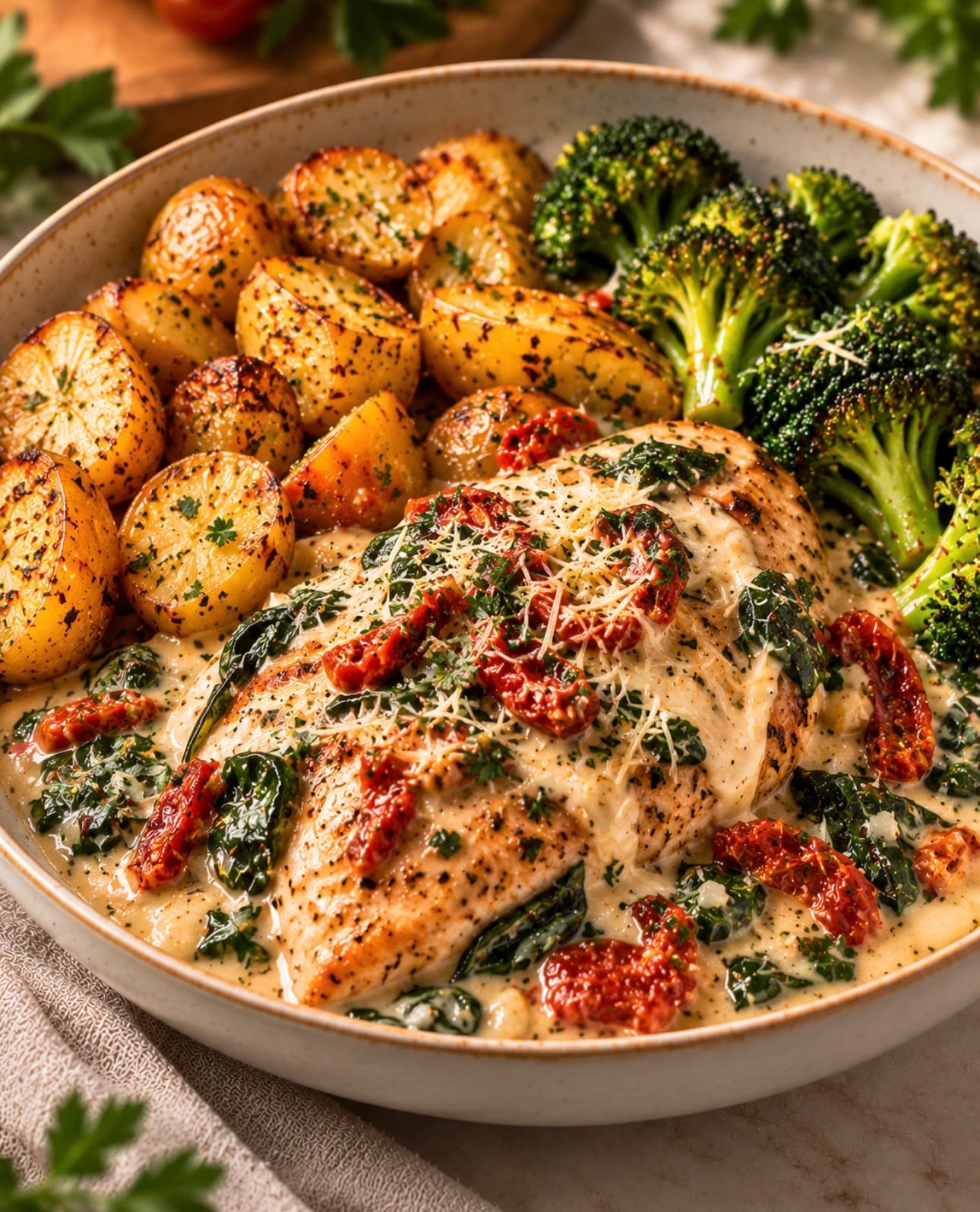Wednesday Creamy Tuscan Chicken - Regular