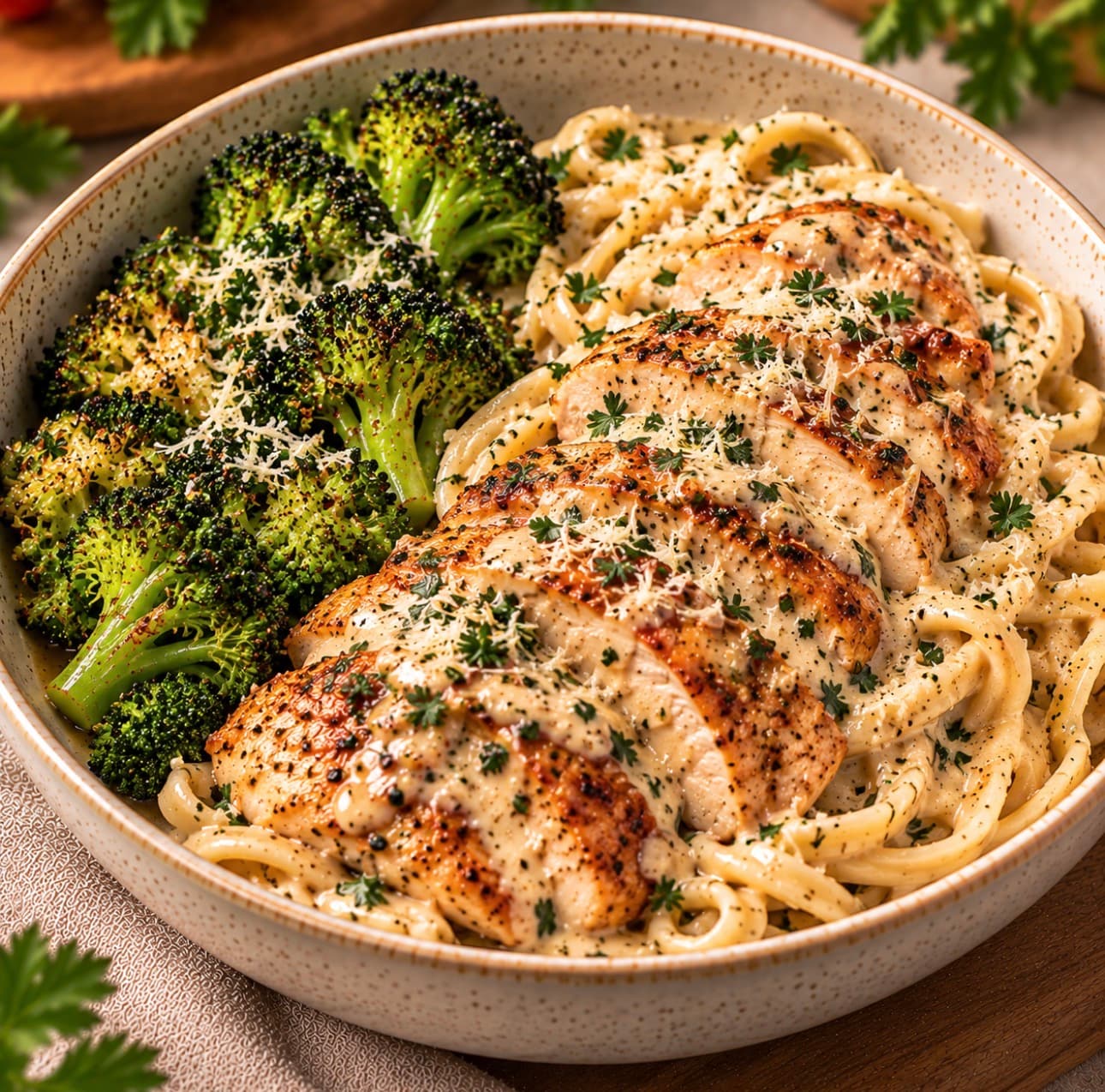 Friday Creamy Garlic Parmesan Chicken Pasta - Regular